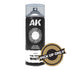 AK Interactive Aerosol Spray Primer - Fine Primer White 400ml (Includes 2 Nozzles)
