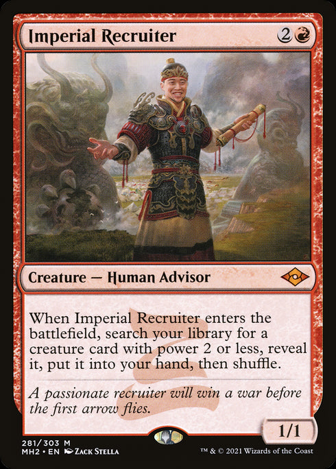 Imperial Recruiter (MH2-281) - Modern Horizons 2 - Magic The Gathering
