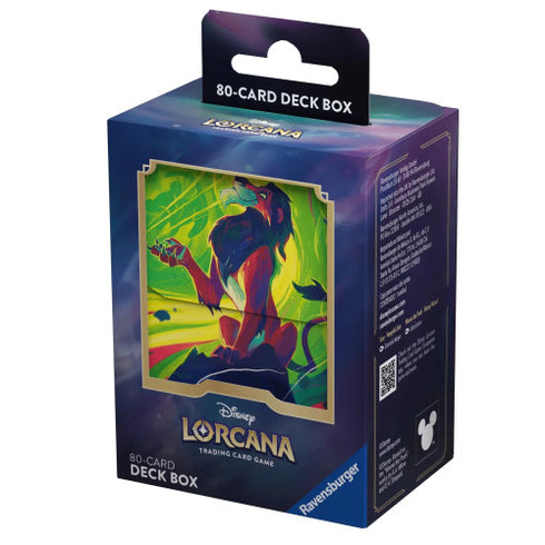 Disney Lorcana TCG Series 6 Azurite Sea Deck Box Scar Vengeful Lion