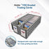 BCW Graded Card Bin - Two Row - Gray