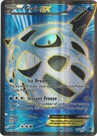 Glalie EX (Full Art) 155/162 - BREAKthrough Holofoil