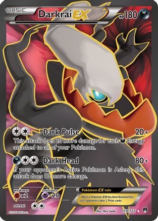 Darkrai EX (Full Art) 118/122 - BREAKpoint Holofoil