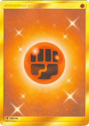 Fighting Energy 169/145 - Guardians Rising Pokemon Holofoil