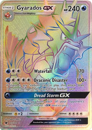 Gyarados-GX 112/111 - Crimson Invasion Pokemon Holofoil