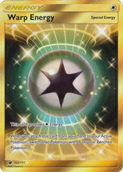 Warp Energy (Secret) 123/111 - SM Crimson Invasion Holofoil