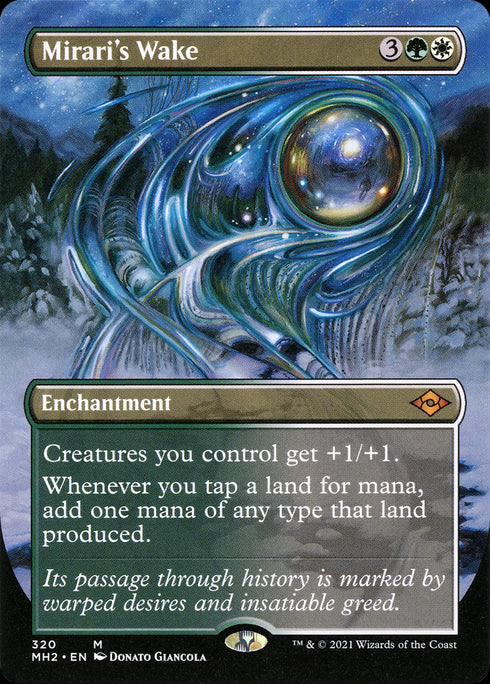 Mirari's Wake (MH2-320) - Modern Horizons 2 (Borderless) - Magic The Gathering
