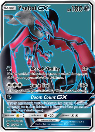 Yveltal-GX 124/131 - Forbidden Light Pokemon Holofoil