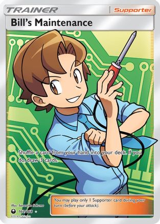 Bill's Maintenance 162/168 - Celestial Storm Pokemon Holofoil