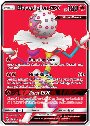 Blacephalon-GX 199/214 - Lost Thunder Pokemon Holofoil