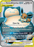 Eevee & Snorlax-GX 171/181 - Team Up Pokemon Holofoil