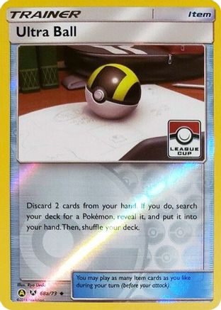 Ultra Ball 68a/73 - Shining Legends Reverse Pokemon Holofoil