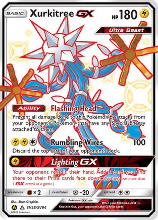 Xurkitree-GX SV58/94 - Shiny Vault Pokemon Holofoil