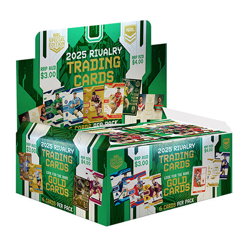 2025 NRL Rivalry Rugby Trading Cards Special Edition Box