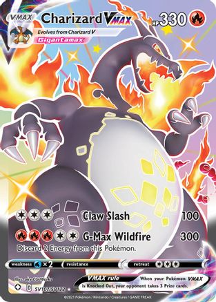 Charizard VMAX SV107/122 - Shiny Vault Pokemon Holofoil