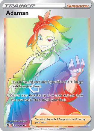 Adaman 199/189 - Pokemon Astral Radiance Holofoil