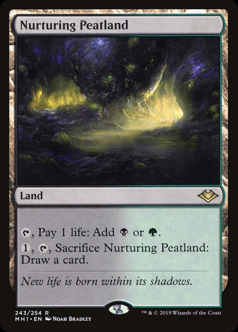 Nurturing Peatland (MH1-243) - Modern Horizons - Magic The Gathering