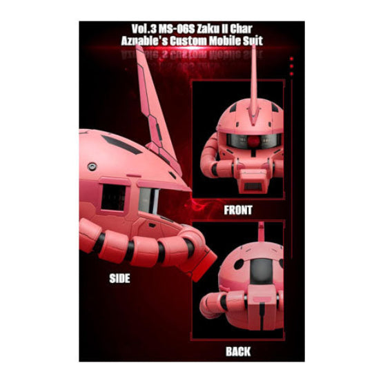 家具・インテリア MS-06S CHAR'S ZAKU II ZAKU HEAD CASE Amazon | [OWNDAYS] ガンダム メガネケース 複数収納 メガネ