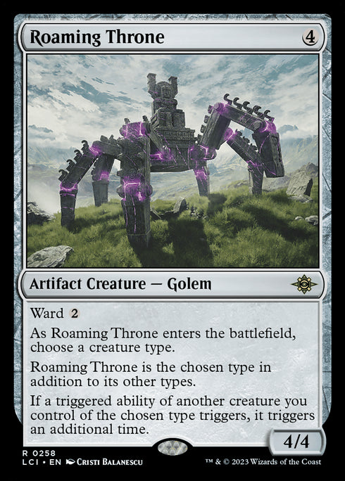 Roaming Throne (LCI-258) - The Lost Caverns of Ixalan - Magic The Gathering