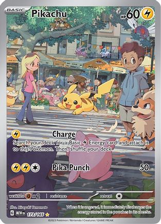 Pikachu - 173/165 Pokemon SV: Scarlet and Violet 151