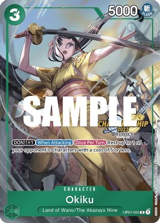 Okiku (CS 2023 Celebration Pack) (OP01-035)