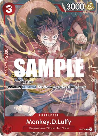 Monkey.D.Luffy (006) (CS 2023 Celebration Pack) (P-006)