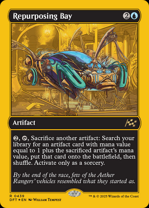 FOIL Repurposing Bay (DFT-439) - Aetherdrift - Magic The Gathering