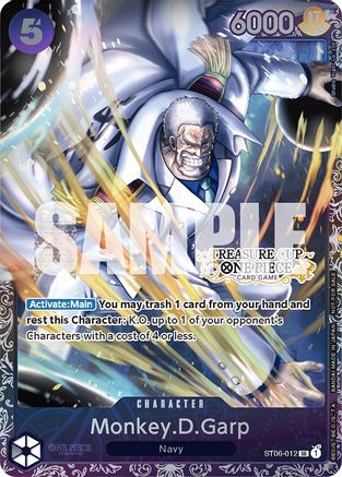 Monkey.D.Garp (Treasure Cup) (ST06-012) - One Piece Promotion Cards