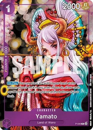 Yamato (Event Pack Vol. 3) (P-046) - One Piece Promotion Cards