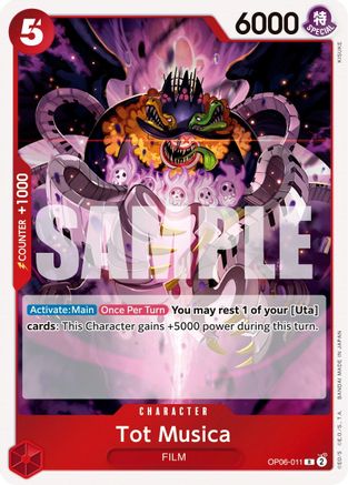 Tot Musica (OP06-011) One Piece - Wings of the Captain