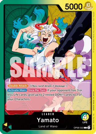 Yamato (OP06-022) One Piece - Wings of the Captain