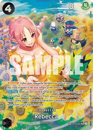 Rebecca (SP) (OP05-091) One Piece - Wings of the Captain