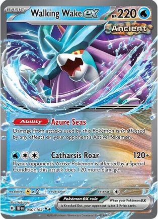 Walking Wake ex - 050/162 Pokemon SV05: Temporal Forces