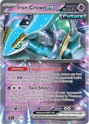Iron Crown ex - 081/162 Pokemon SV05: Temporal Forces