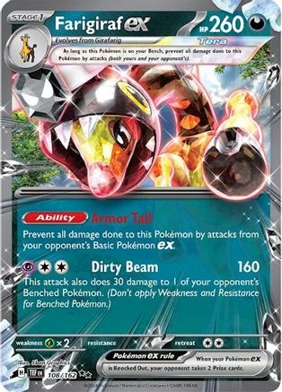 Farigiraf ex - 108/162 Pokemon SV05: Temporal Forces