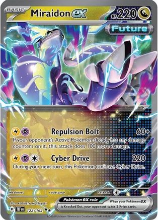 Miraidon ex 122/162 - Pokemon SV05: Temporal Forces