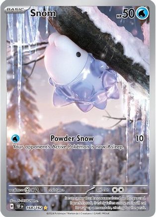 Snom - 168/162 Pokemon SV05: Temporal Forces