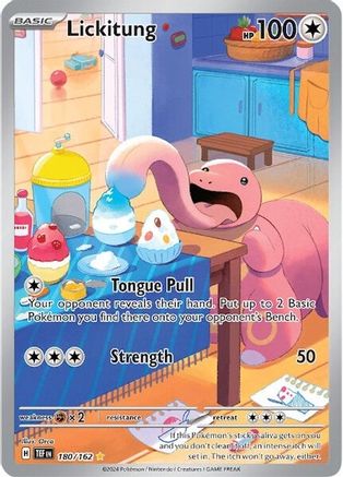 Lickitung - 180/162 Pokemon SV05: Temporal Forces