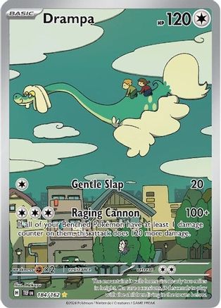 Drampa - 184/162 Pokemon SV05: Temporal Forces