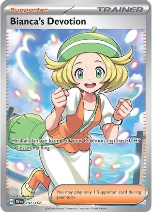 Bianca's Devotion - 197/162 Pokemon SV05: Temporal Forces
