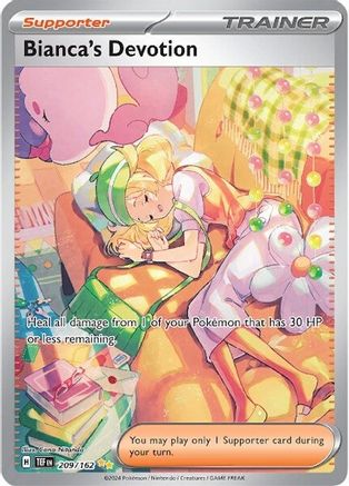 Bianca's Devotion - 209/162 Pokemon SV05: Temporal Forces