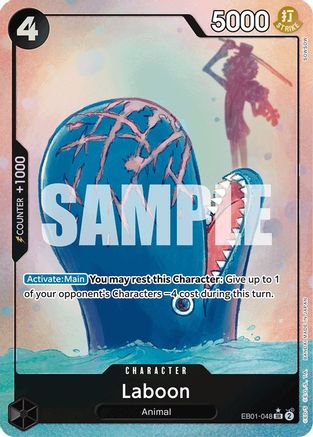 Laboon (048) (Alternate Art) (EB01-048) One Piece - Memorial Collection
