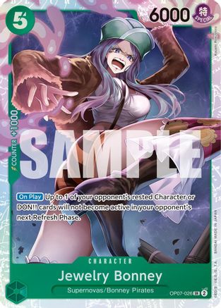 Jewelry Bonney (026) (OP07-026) One Piece - 500 Years in the Future