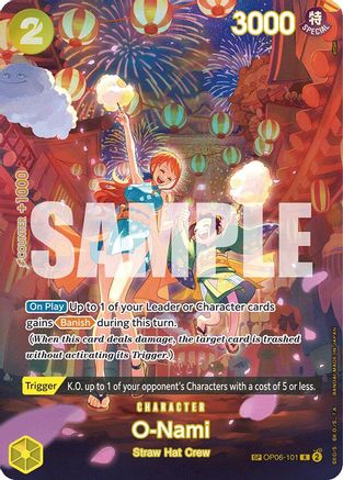 O-Nami (SP) (OP06-101) One Piece - 500 Years in the Future