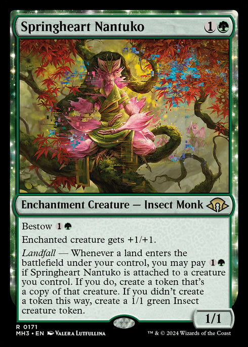 Springheart Nantuko (MH3-171) - Modern Horizons 3 - Magic The Gathering