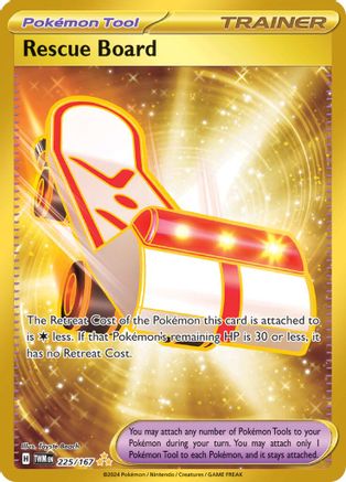 Rescue Board (225/167) SV06: Twilight Masquerade Pokemon