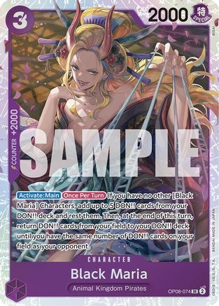 Black Maria (OP08-074) One Piece - Two Legends