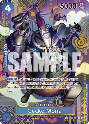 Gecko Moria (SP) (ST03-004) One Piece - Two Legends