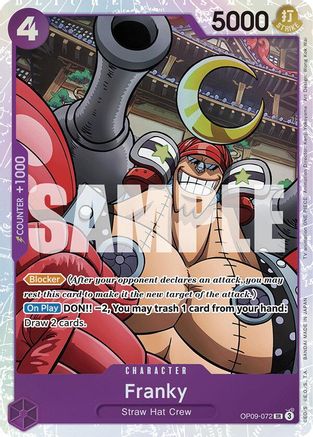 Franky (OP09-072) - Emperors in the New World - One Piece