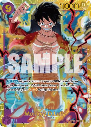 Monkey.D.Luffy (119) (OP09-119) - Emperors in the New World - One Piece