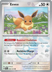 Eevee (Poke Ball Pattern) 74 - SV Prismatic Evolutions Pokemon